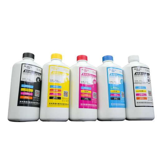 Audley 1000ml Premium Japan-Imported DTF Ink - High-Quality Pigment Ink, 50% Usage Efficiency, Vivid Colors, and Clog-Free Technology
