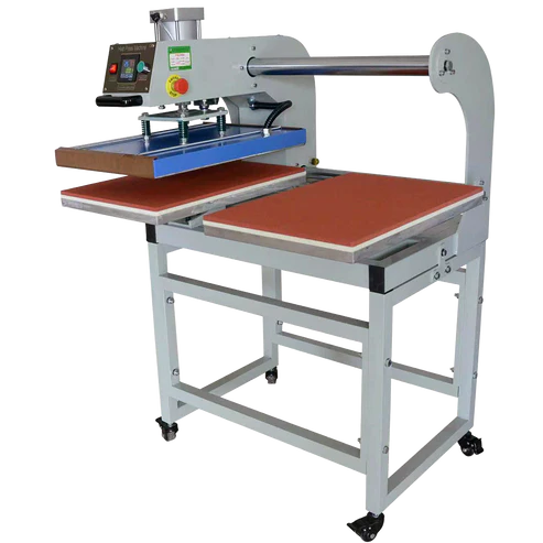 Audley Dual-Station Intelligent Pneumatic Heat Press (40×60 cm / 16"×24") – Auto-Lift, Precision Control, Industrial-Grade for DTF & Sublimation