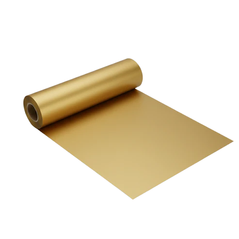 Gold TPU Transfer Film 24" × 164FT (60cm × 50m) – UV Printable Film for Fabric Transfers, Washable & Flexible