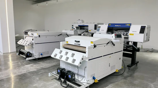 Audley 2 Printheads (i3200-A1)60cm Premium DTF Printer with Audley DF-800(A) Powder Shaker