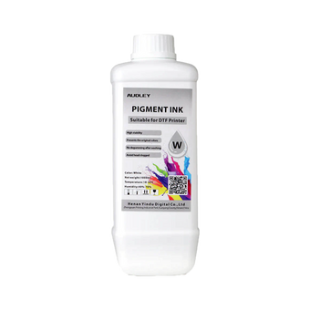 compare product Audley 1000ml Budget-Friendly DTF Ink - Affordable Pigment Ink for Reliable, Vibrant Colors at 80% Usage Efficiency