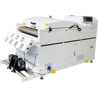 Audley 2 Printheads (i3200-A1)60cm Premium DTF Printer with Audley DF-800(A) Powder Shaker