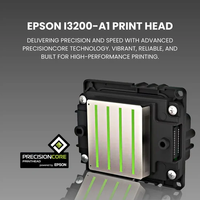 Audley 2 Printheads (i3200-A1)60cm Premium DTF Printer with Audley DF-800(A) Powder Shaker