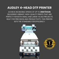 Audley 4 Printheads (i3200-A1) 24in (60cm) Premium DTF Printer