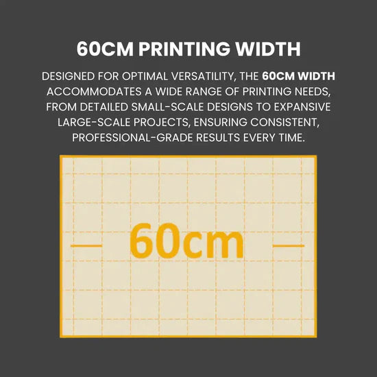 Audley 6 Printheads (i3200-A1) 24in (60cm) Premium DTF Printer