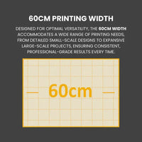 Audley 2 Printheads 8072-3 WiFi DTF Printer – 24"（60cm) Wide with DF800A Pro Shaker