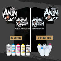 Audley 1000ml Budget-Friendly DTF Ink - Affordable Pigment Ink for Reliable, Vibrant Colors at 80% Usage Efficiency