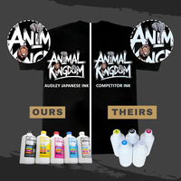 Audley 1000ml Premium Japan-Imported DTF Ink - High-Quality Pigment Ink, 50% Usage Efficiency, Vivid Colors, and Clog-Free Technology