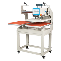 Dual-Station Intelligent Pneumatic Heat Press (40×60 cm / 16"×24") – Auto-Lift, Precision Control, Industrial-Grade for DTF & Sublimation