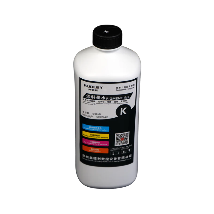 Audley 1000ml Premium Japan-Imported DTF Ink - High-Quality Pigment Ink, 50% Usage Efficiency, Vivid Colors, and Clog-Free Technology