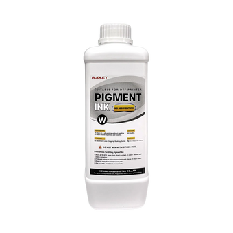 compare product Audley DTF White Ink – No-Sediment, Micro-Precipitation Technology, High Whiteness, 1 Liter – Prevents Clogs, Printhead Safe, for Epson & Most DTF Printers