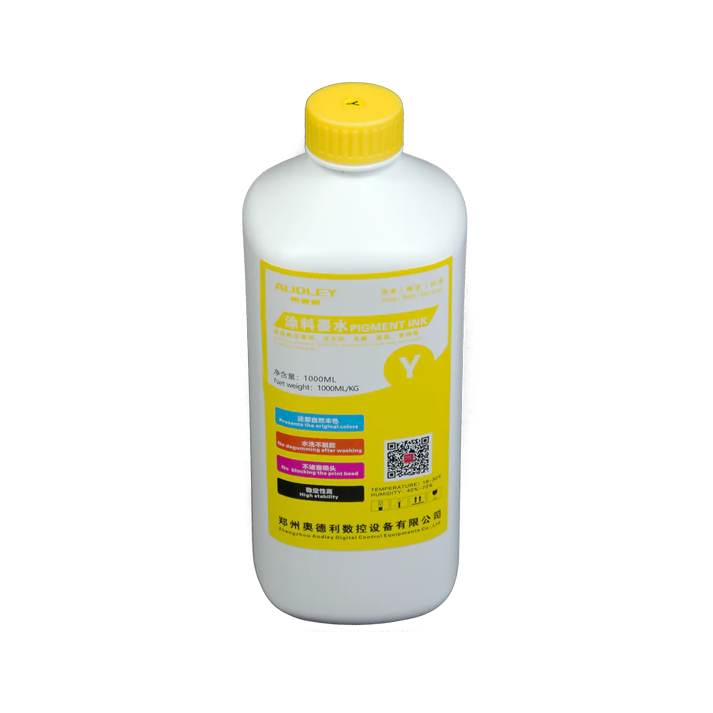 Audley 1000ml Premium Japan-Imported DTF Ink - High-Quality Pigment Ink, 50% Usage Efficiency, Vivid Colors, and Clog-Free Technology